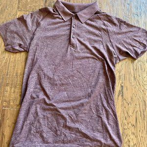 Lululemon Vent Tech Polo Maroon Size Small